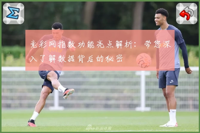 竞彩网指数功能亮点解析：带您深入了解数据背后的秘密